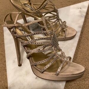 Nina Heels with Rhinestones